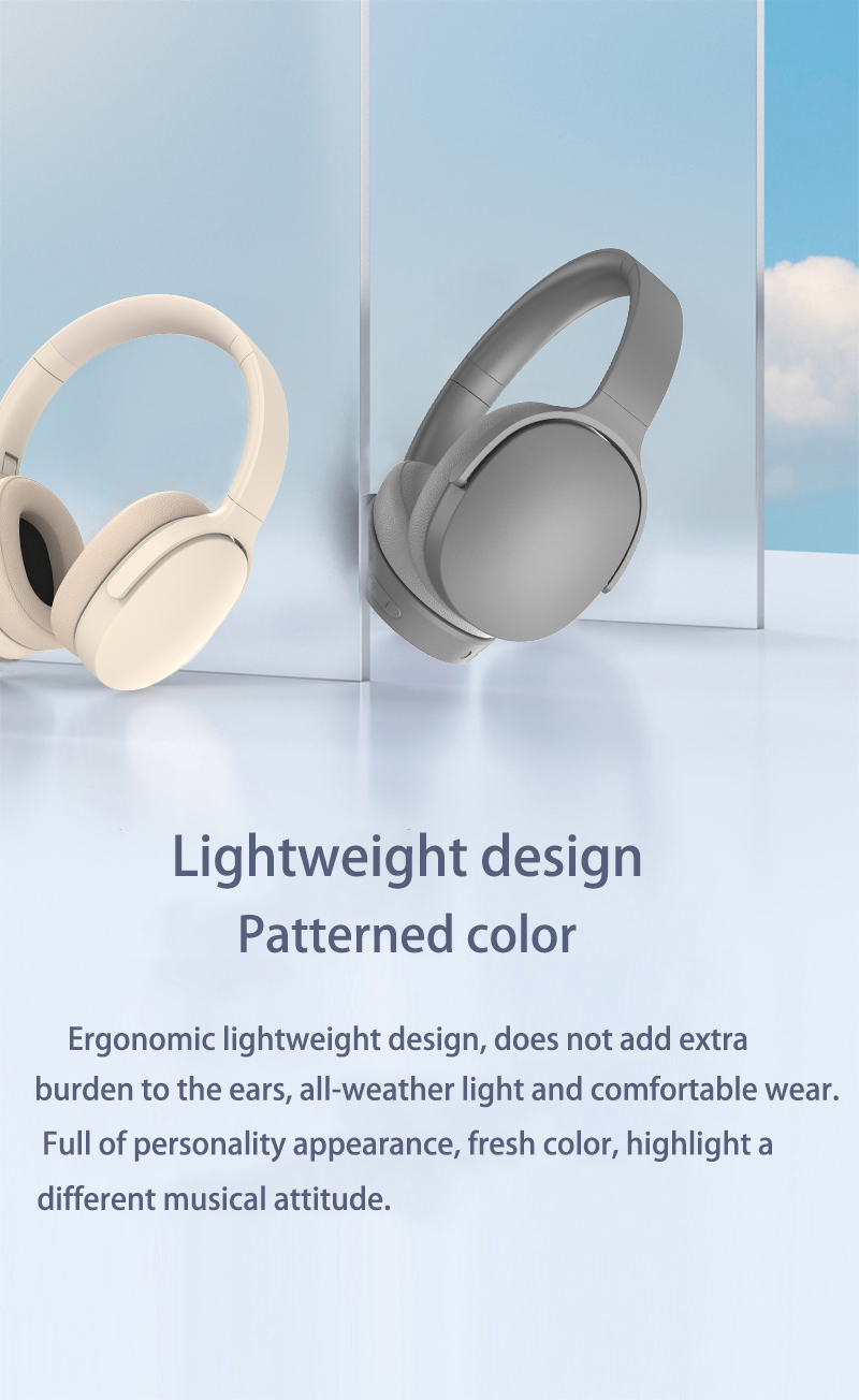 Wireless Over-Ear ANC Headphones with Bluetooth 5.3