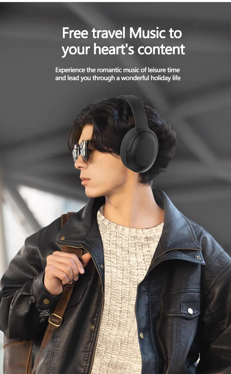 Wireless Over-Ear ANC Bluetooth 5.3 Headphones
