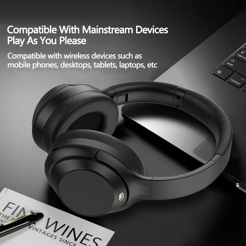 M4 Wireless Noise Reduction Over-Ear Bluetooth Headphones