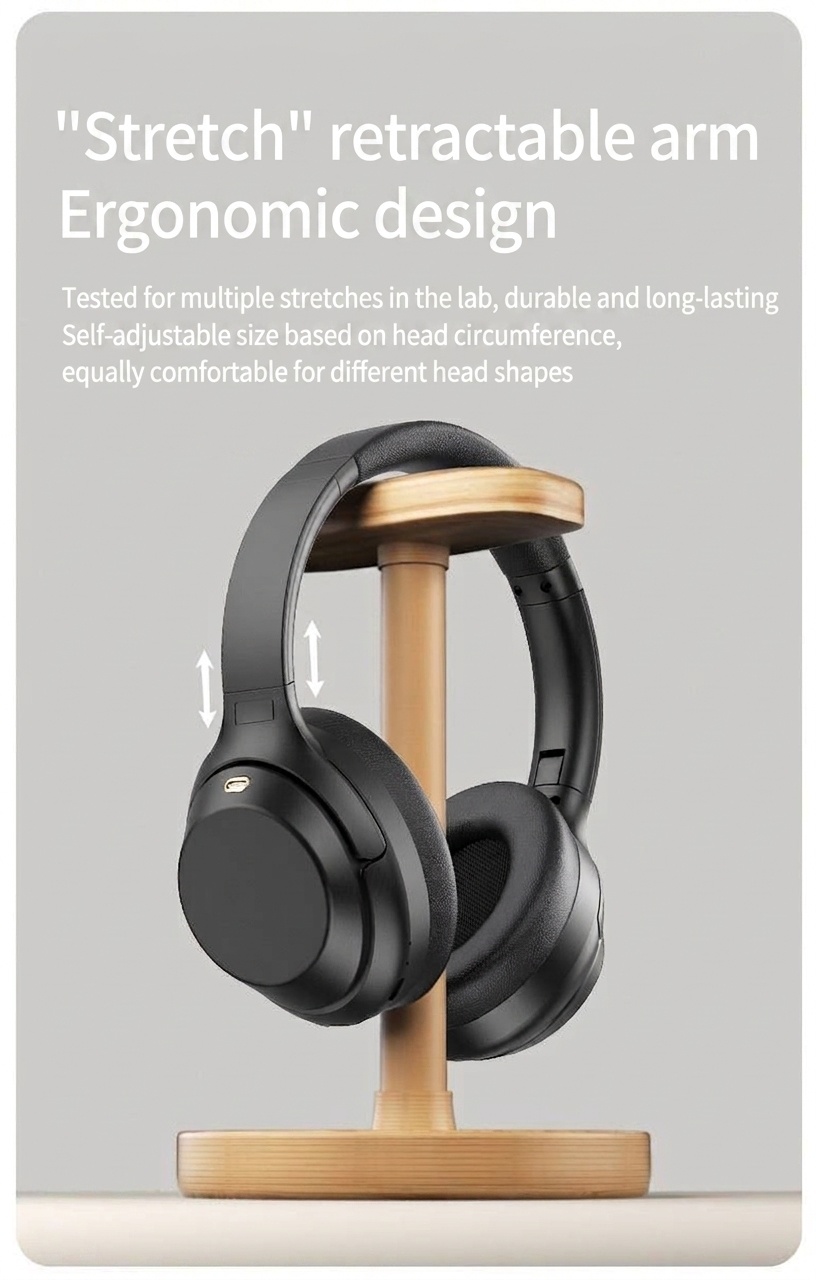 M4 Wireless Noise Reduction Over-Ear Bluetooth Headphones