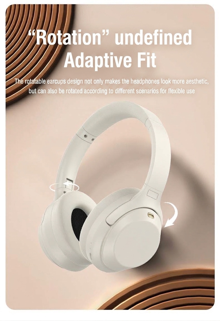 M4 Wireless Noise Reduction Over-Ear Bluetooth Headphones