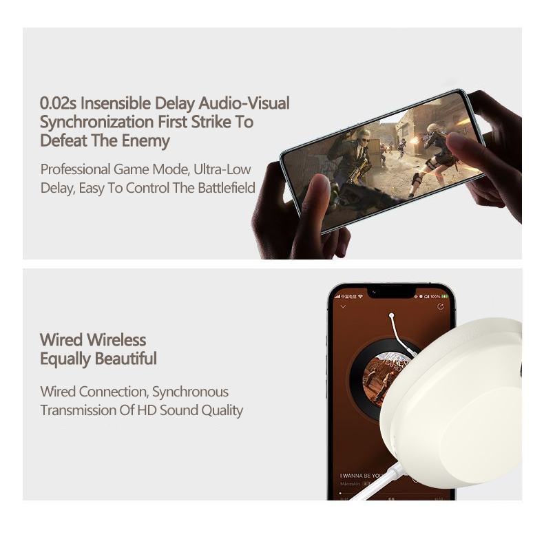 Wireless ANC Over-Ear Headphones with Bluetooth 5.4