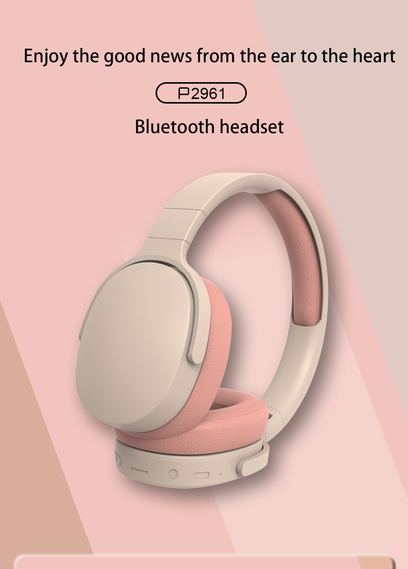 Wireless Bluetooth 5.3 Over-Ear Headphones