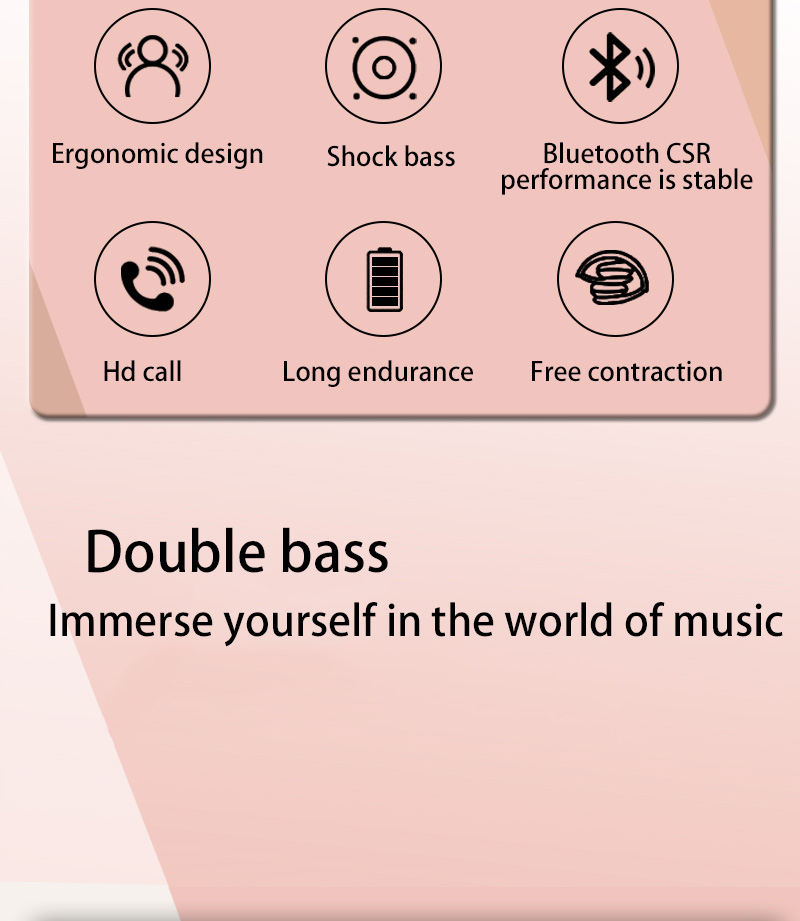 Wireless Bluetooth 5.3 Over-Ear Headphones
