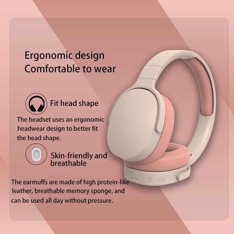 Wireless Bluetooth 5.3 Over-Ear Headphones