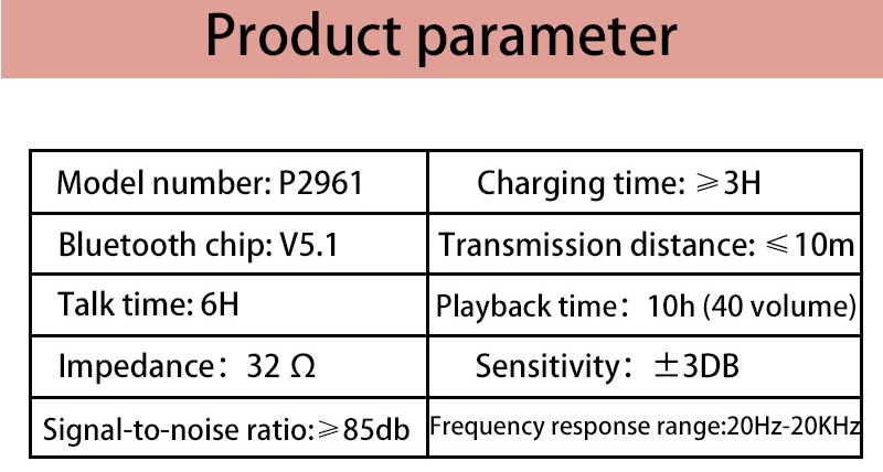 Wireless Bluetooth 5.3 Over-Ear Headphones