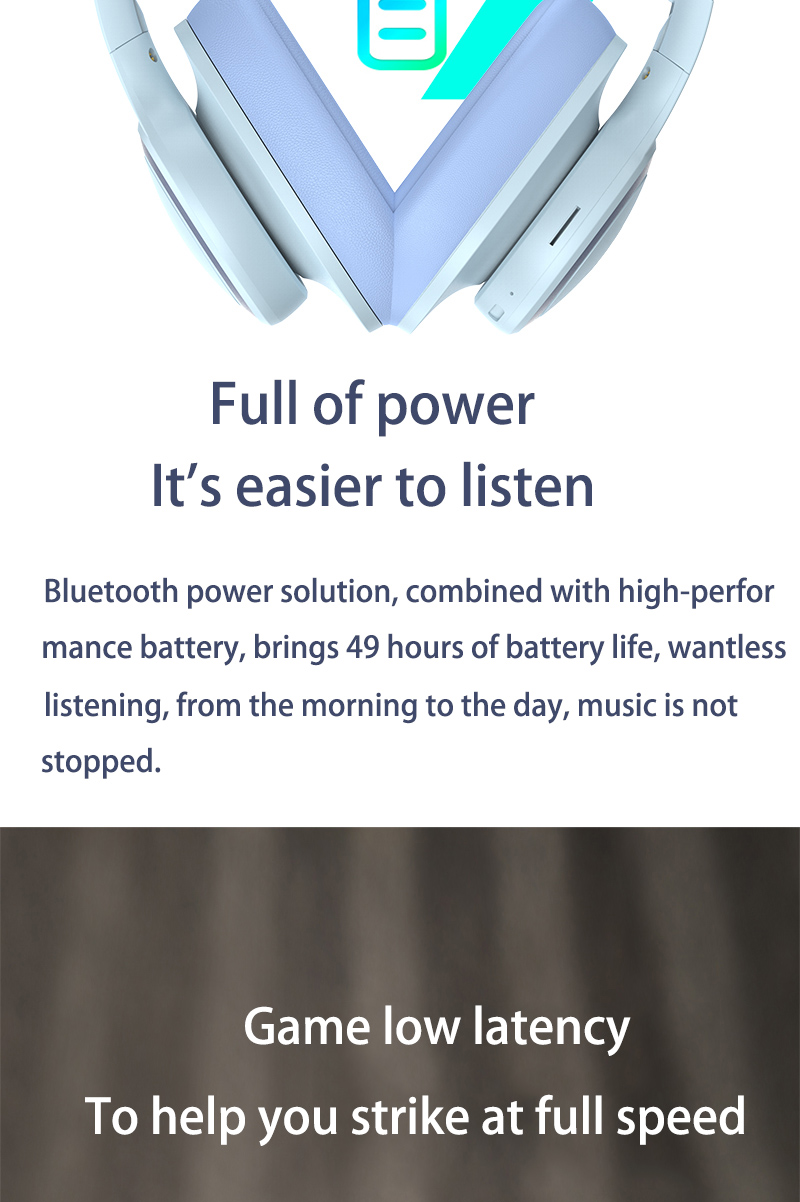 Wireless Over-Ear Bluetooth Headphones P2962