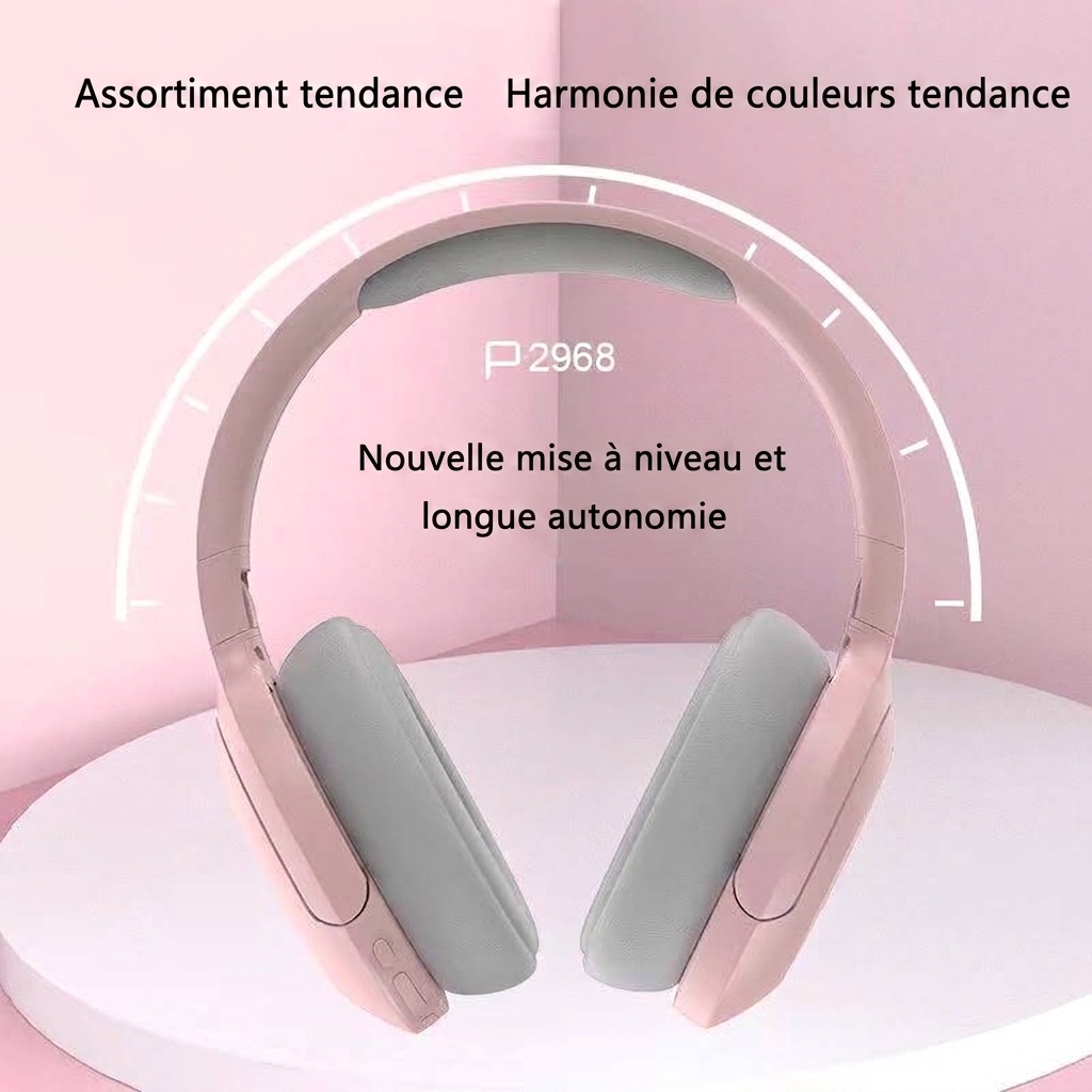 Wireless Over-Ear Foldable Bluetooth Headphones