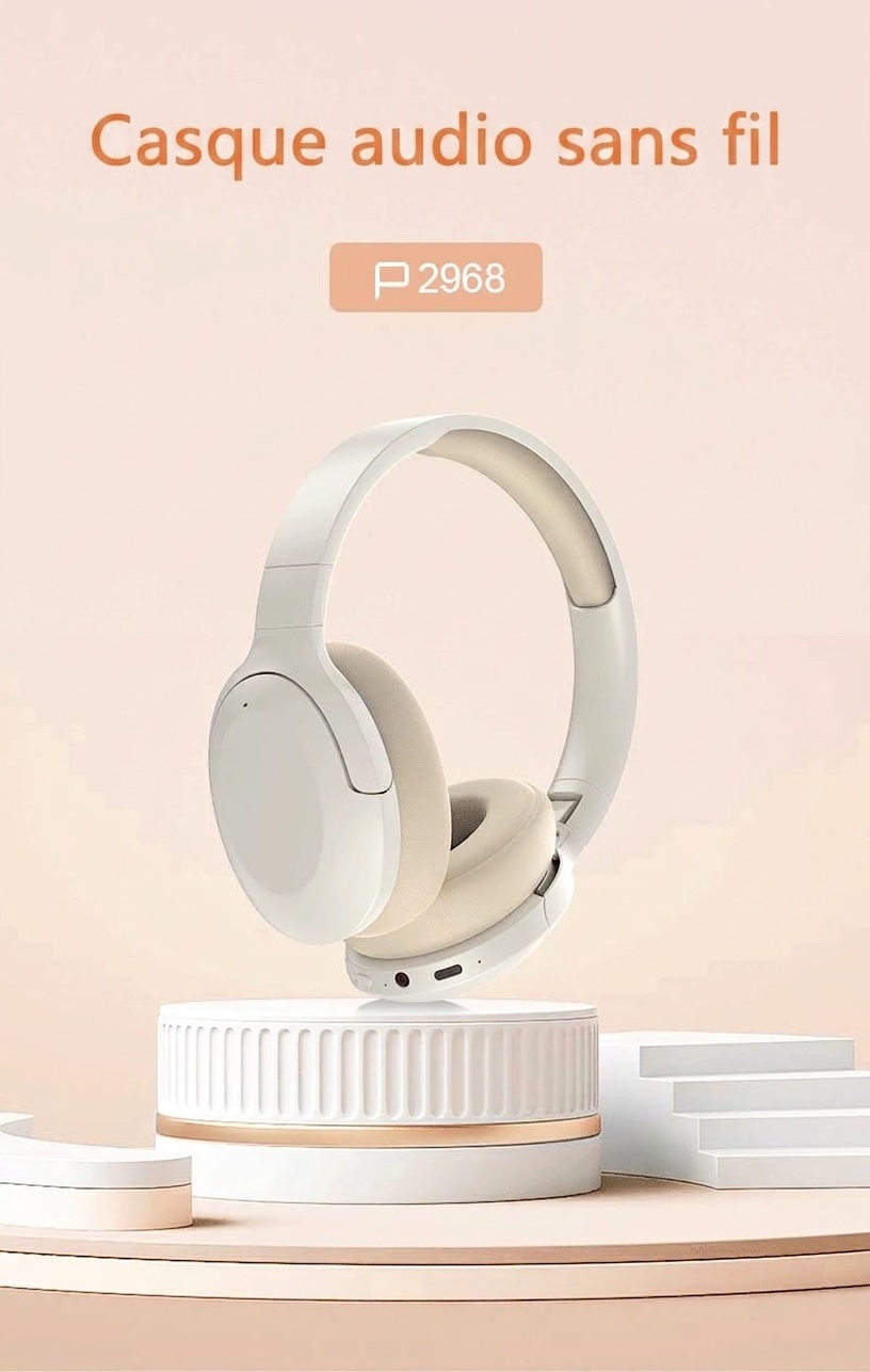Wireless Over-Ear Foldable Bluetooth Headphones
