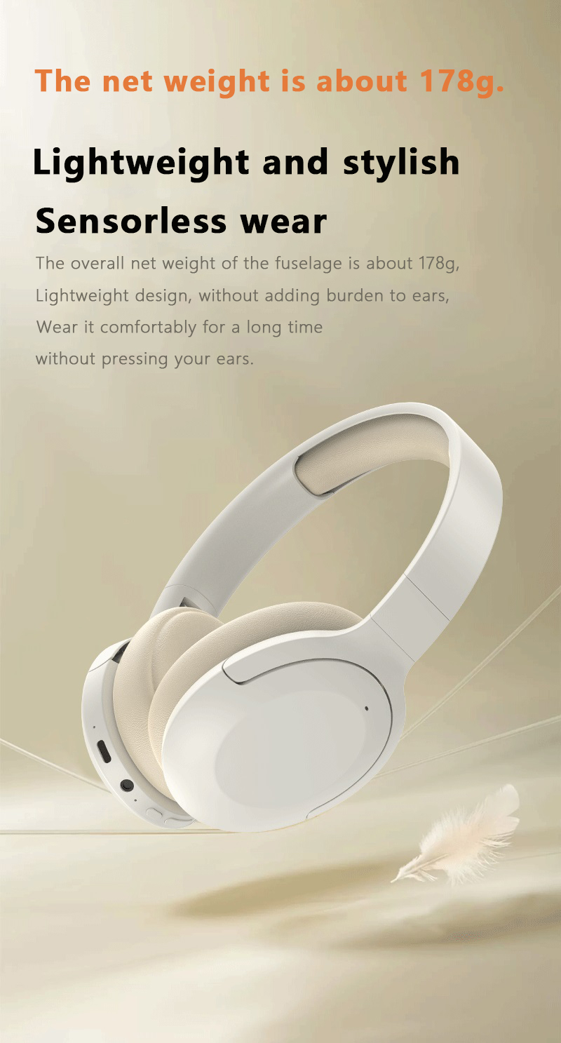 Wireless Over-Ear Foldable Bluetooth Headphones