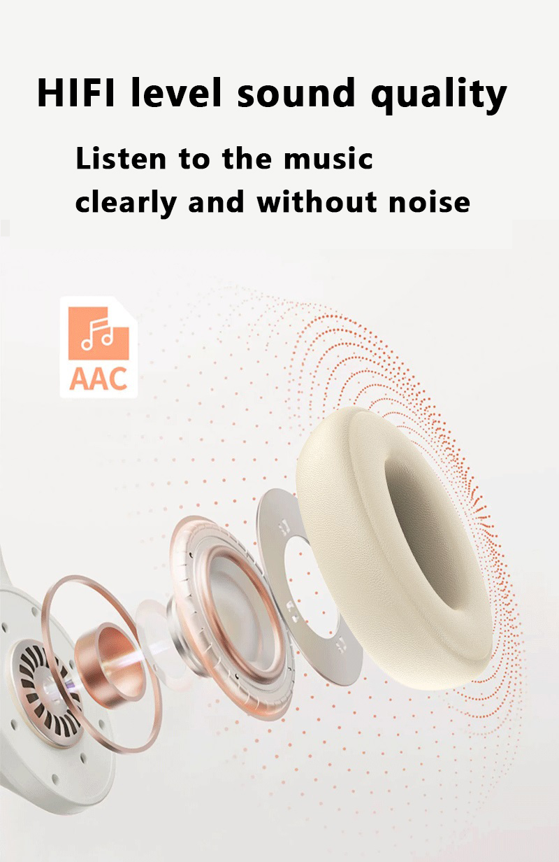 Wireless Over-Ear Foldable Bluetooth Headphones