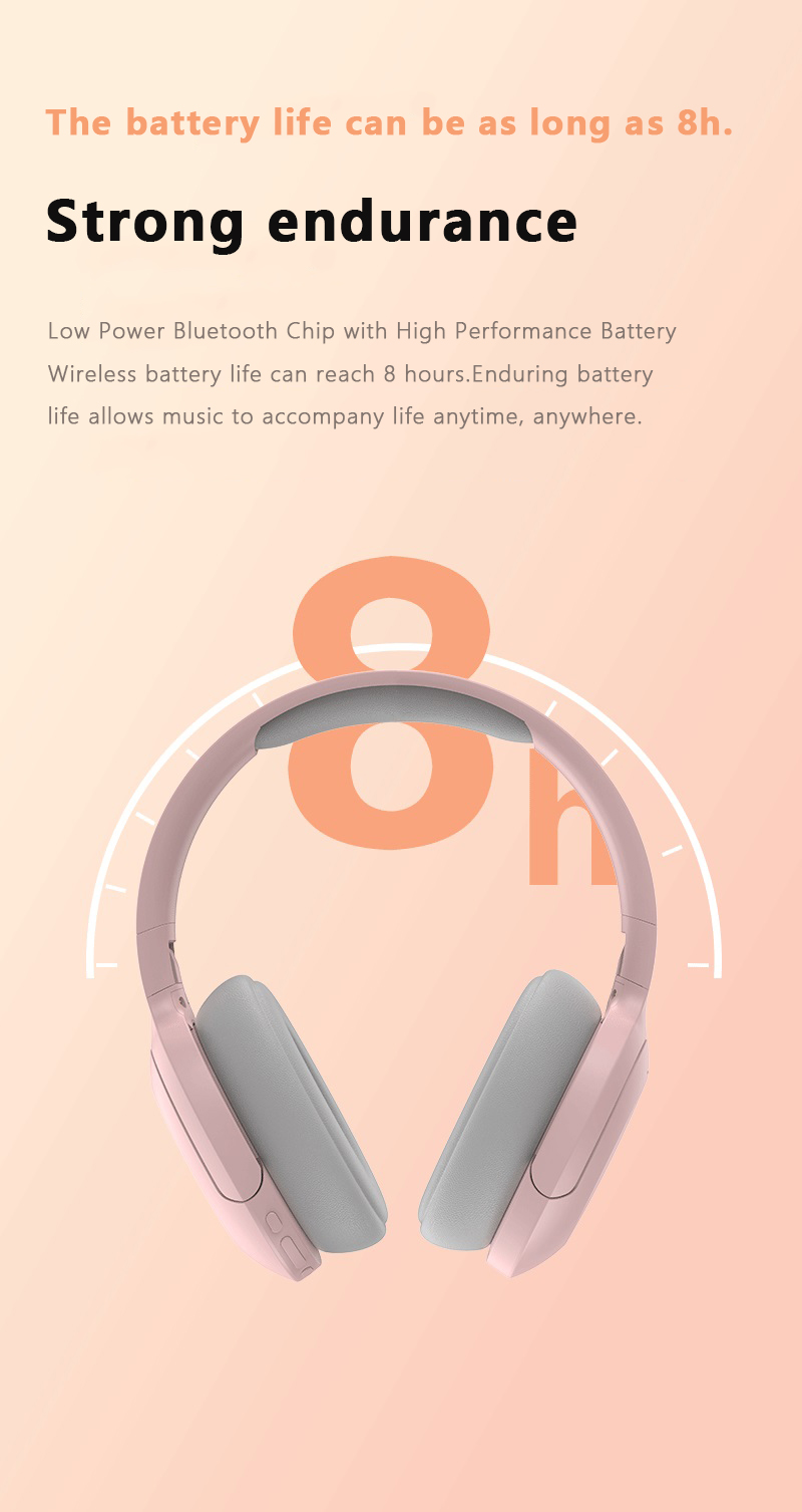 Wireless Over-Ear Foldable Bluetooth Headphones