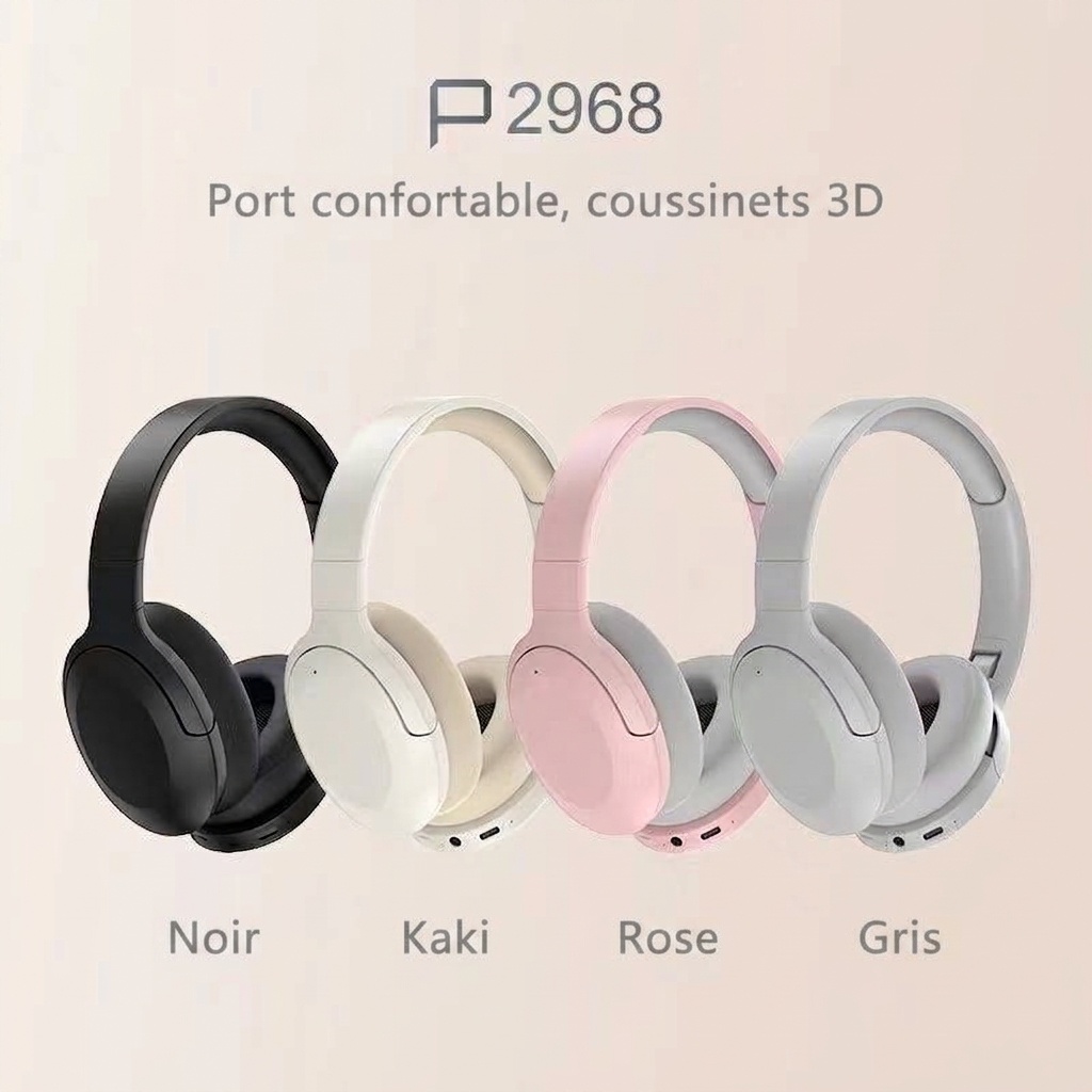 Wireless Over-Ear Foldable Bluetooth Headphones
