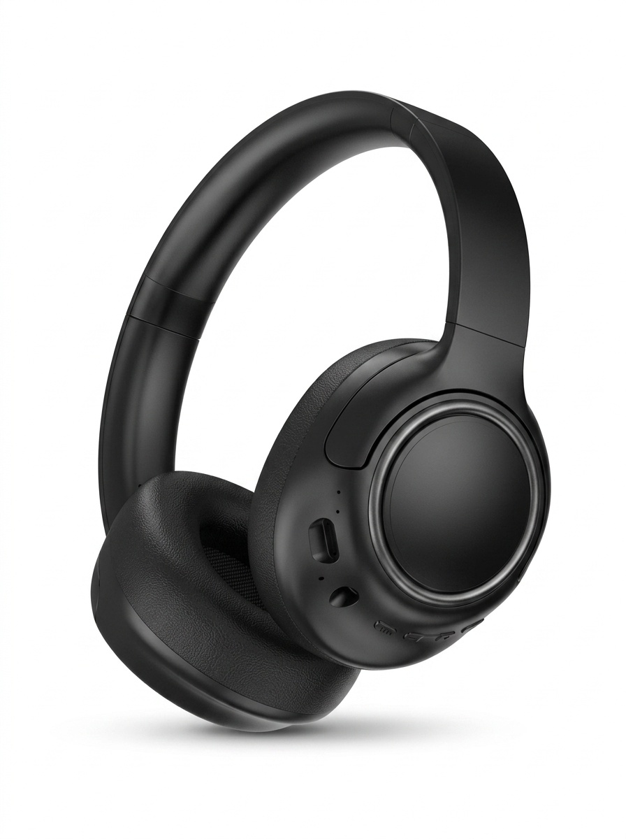 Active ANC Wireless Bluetooth 5.4 Over-Ear Headphones
