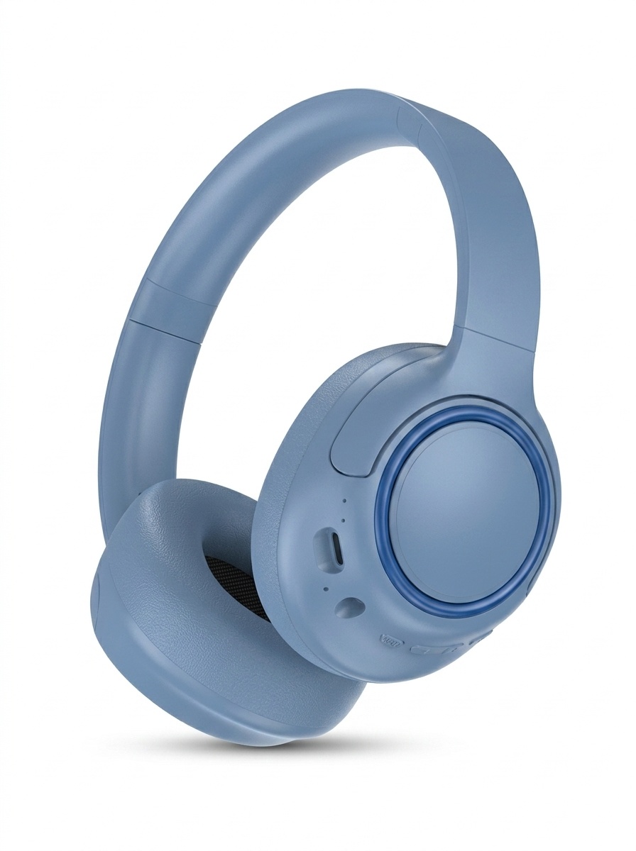 Active ANC Wireless Bluetooth 5.4 Over-Ear Headphones