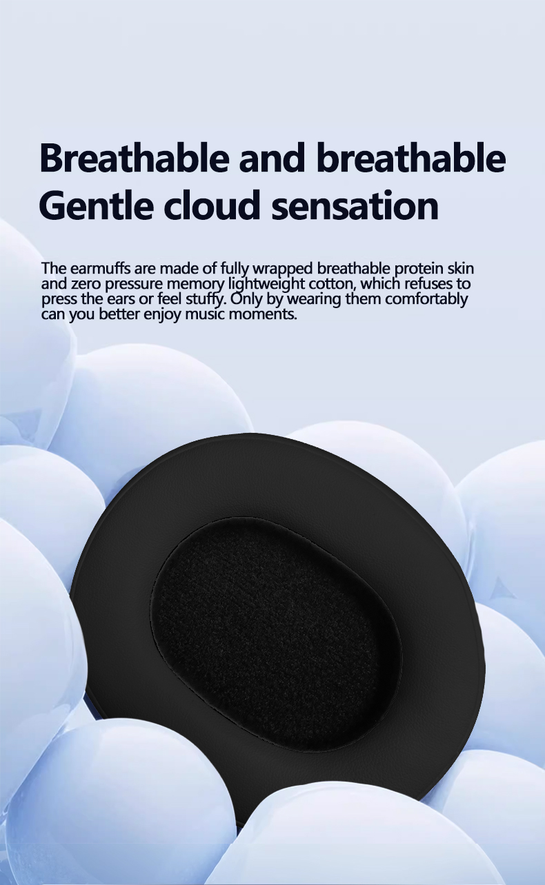 Active ANC Wireless Bluetooth 5.4 Over-Ear Headphones