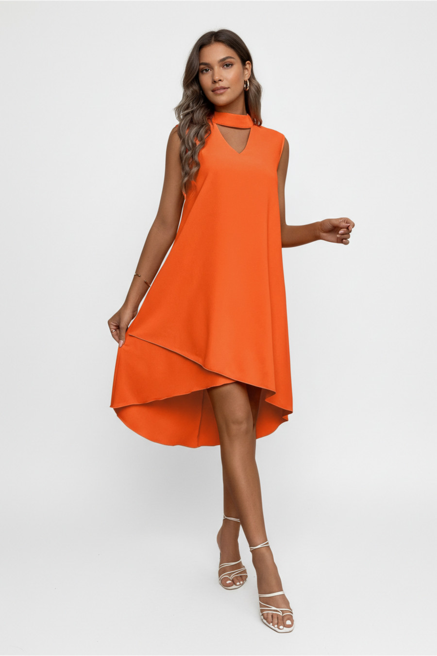 Polyester Party Style Dresses GWC-00009
