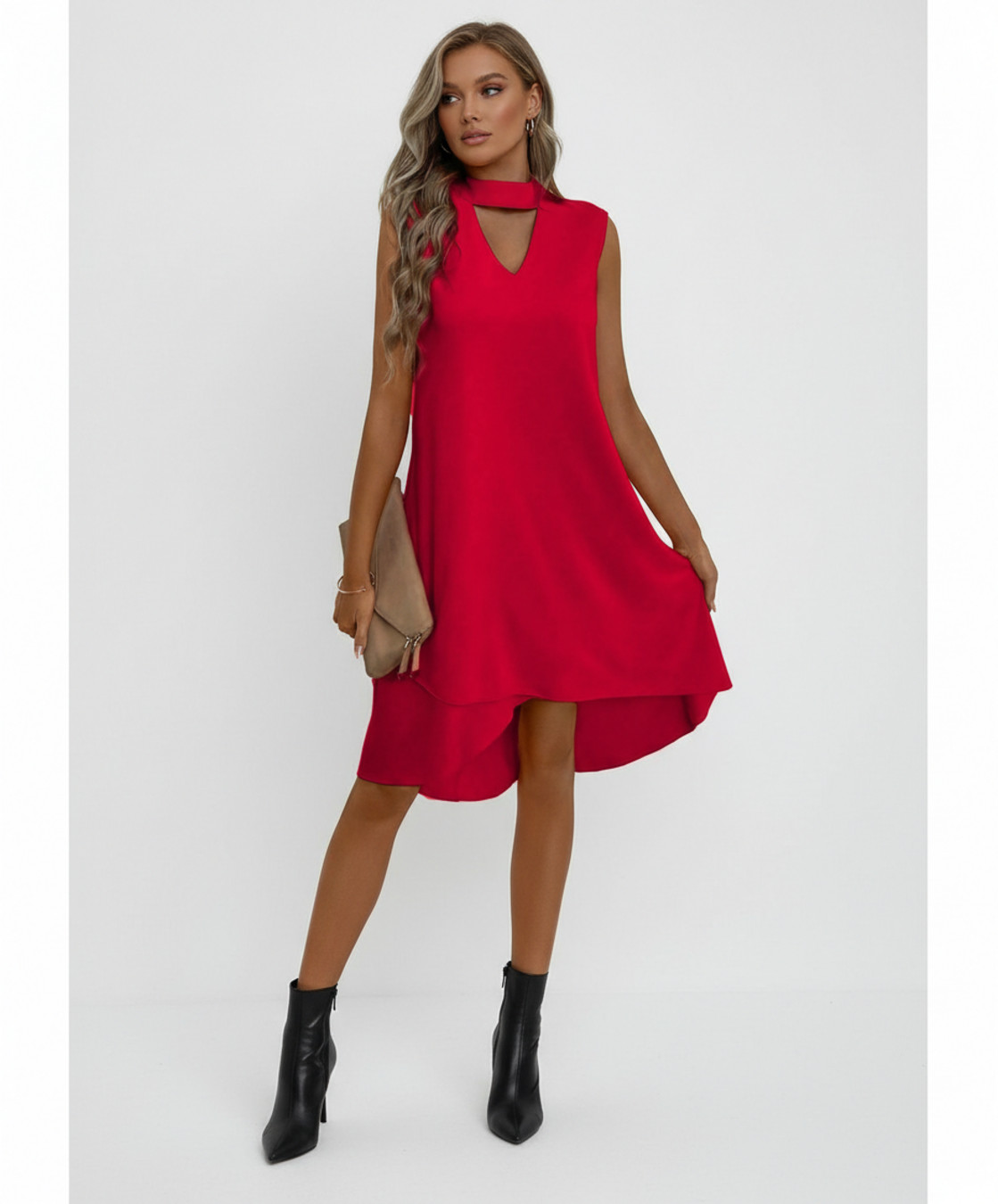 Polyester Party Style Dresses GWC-00009