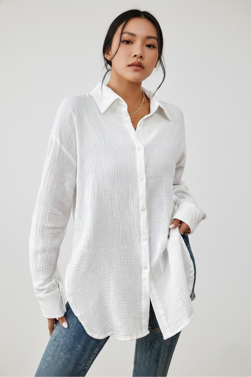 Women's Wear Fashion Casual Long-Sleeve Shirt Jacket GWC-00009