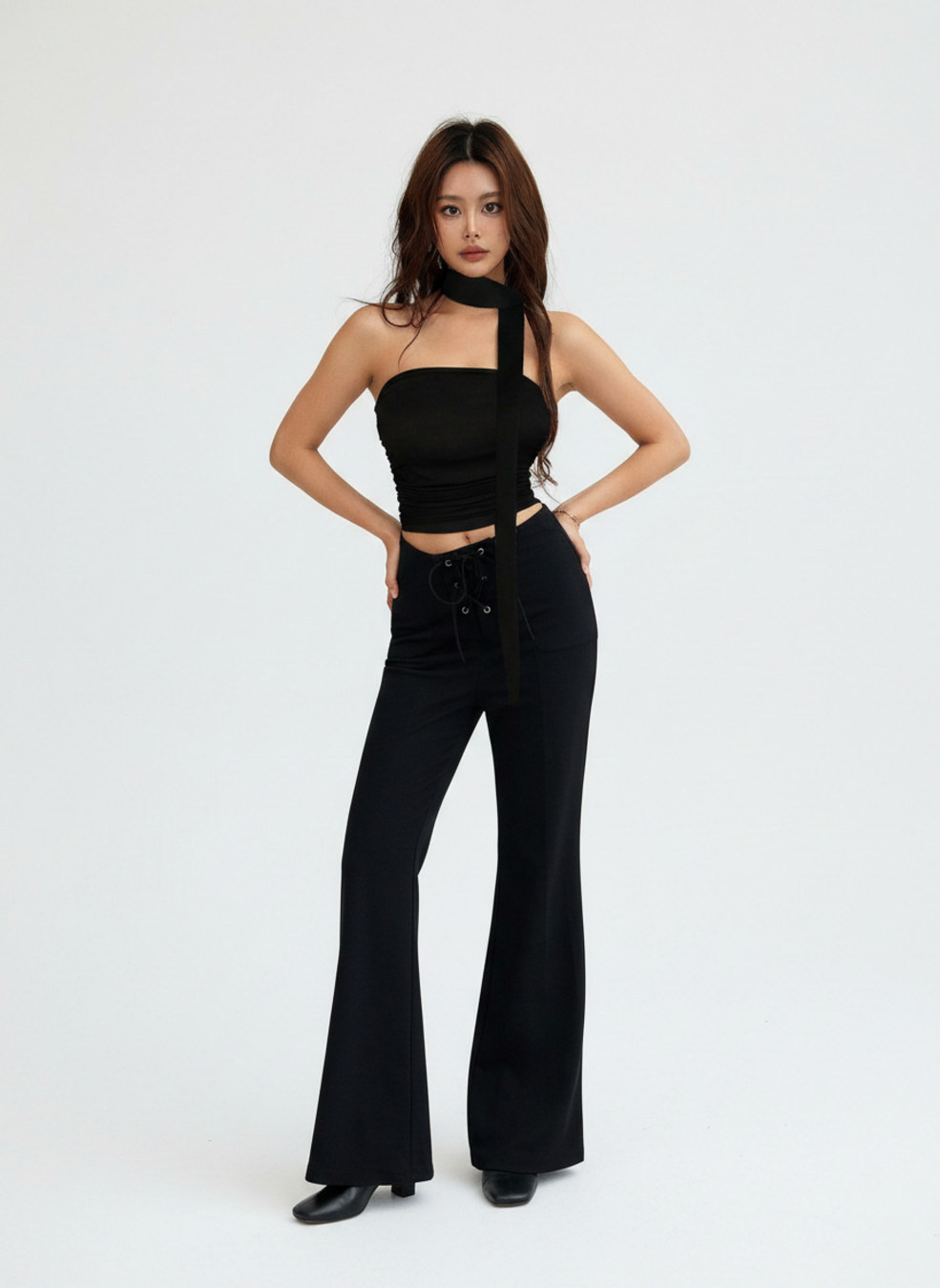 Polyester (polyester fiber) Party Style Tops GWC-00017