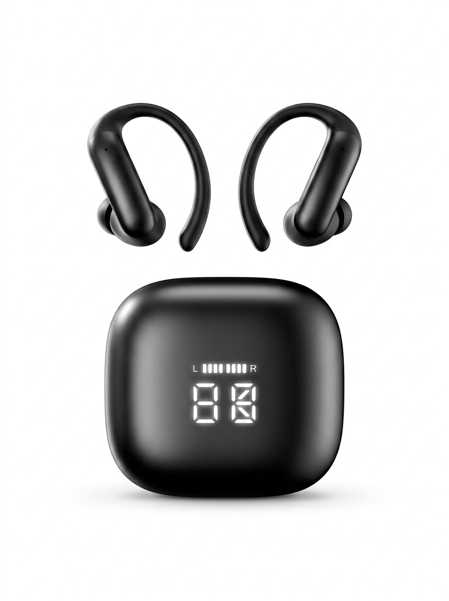 Écouteurs intra-auriculaires sans fil Bluetooth M145 avec boîtier LED Modèle n° M145