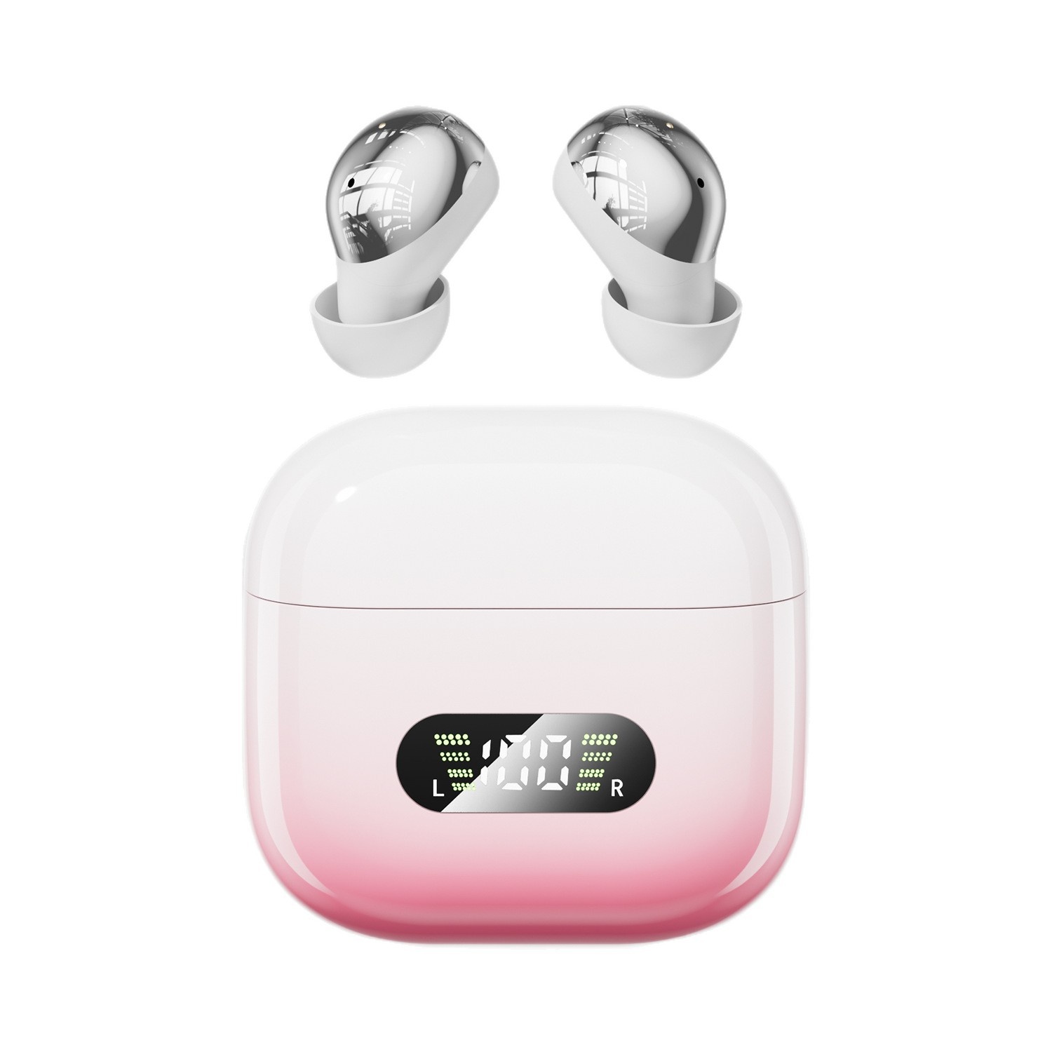 Wireless Bluetooth 6.0 Earbuds with LED Digital Display Model#M184