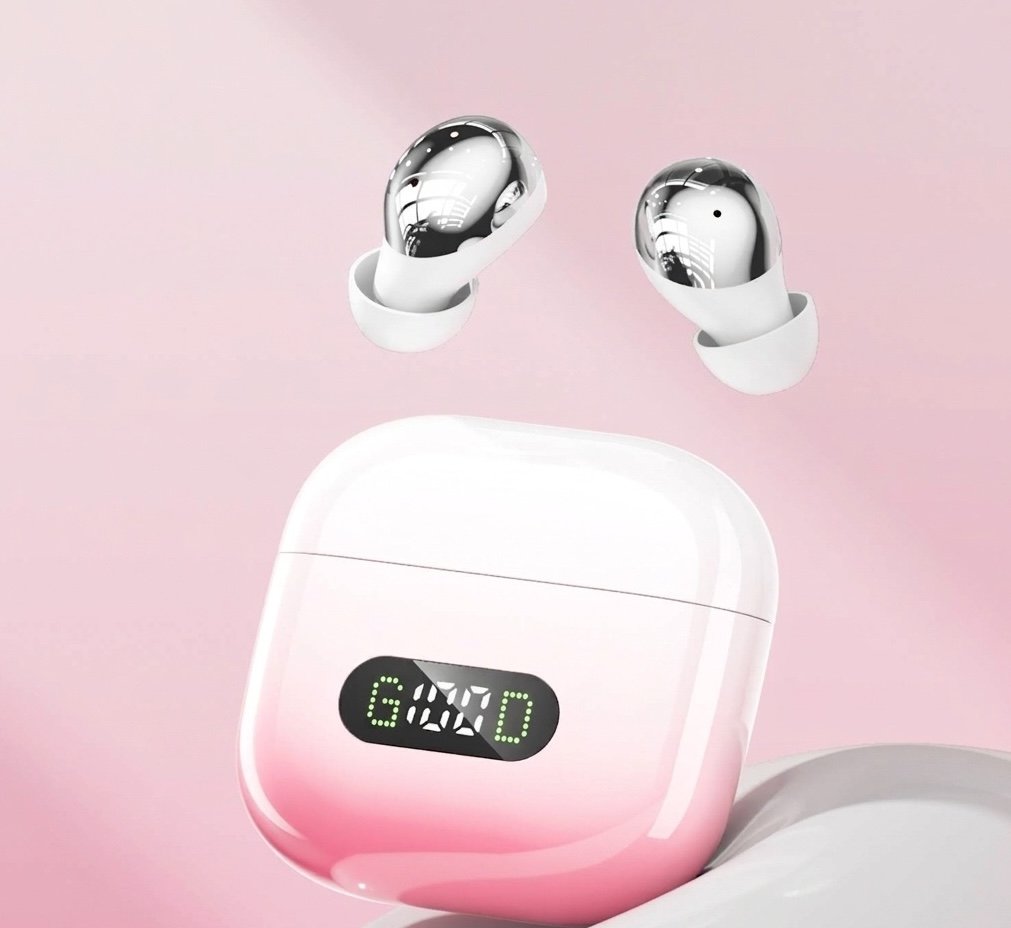 Écouteurs sans fil Bluetooth 6.0 avec affichage numérique LED, modèle n° M184