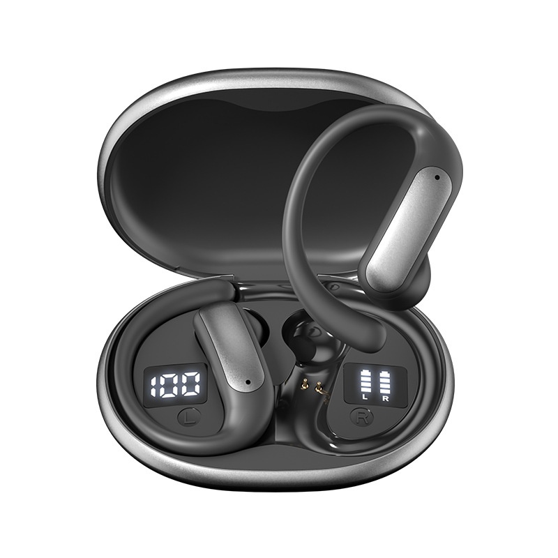 Open-Ear Wireless Bluetooth 5.4 Earbuds with LED Power Display Model#M134