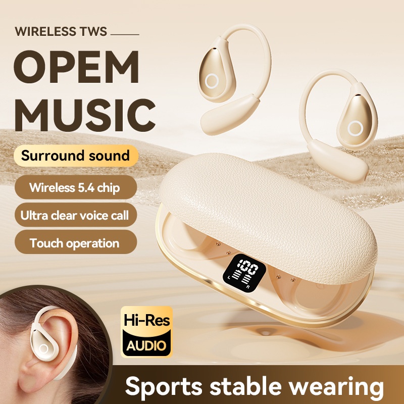 Wireless Open-Ear Bluetooth 5.4 Sports Headphones with Case Model#M96