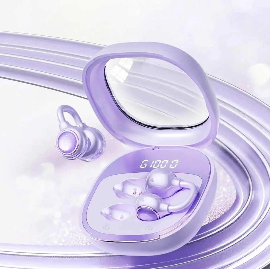 Écouteurs intra-auriculaires sans fil à oreille ouverte avec réduction de bruit ENC, modèle n° M163