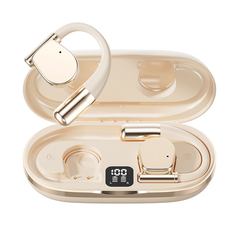 Wireless Open-Ear TWS Earbuds with LED Battery Display Model#M111