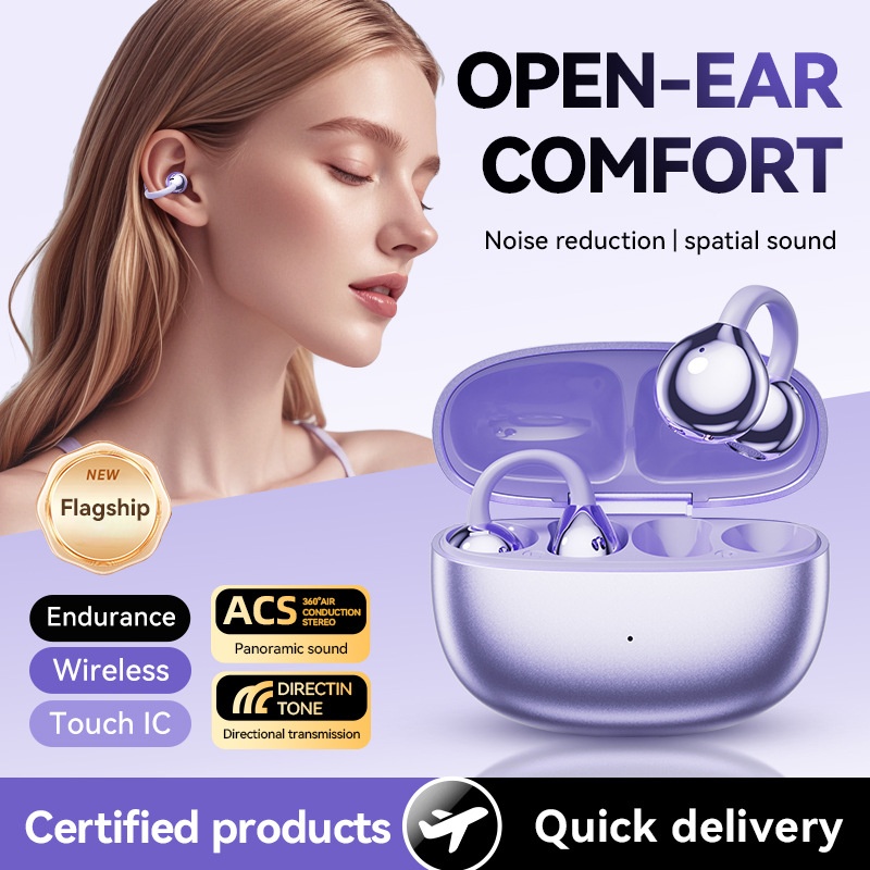 Open-Ear Wireless Bluetooth 5.4 Earbuds with Panoramic Audio Model#M108