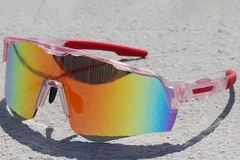 Lunettes photochromiques en plastique transparent irrégulier #BS1725-0056