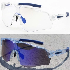 Irregular Transparent Plastic Photochromic Glasses #BS1725-0057