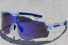 Irregular Transparent Plastic Photochromic Glasses #BS1725-0057