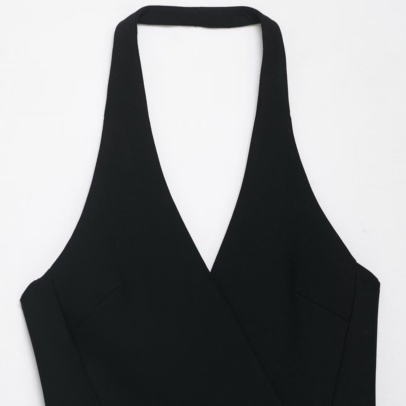 Mini Bodycon Halter Dress - European Style KUN-00129