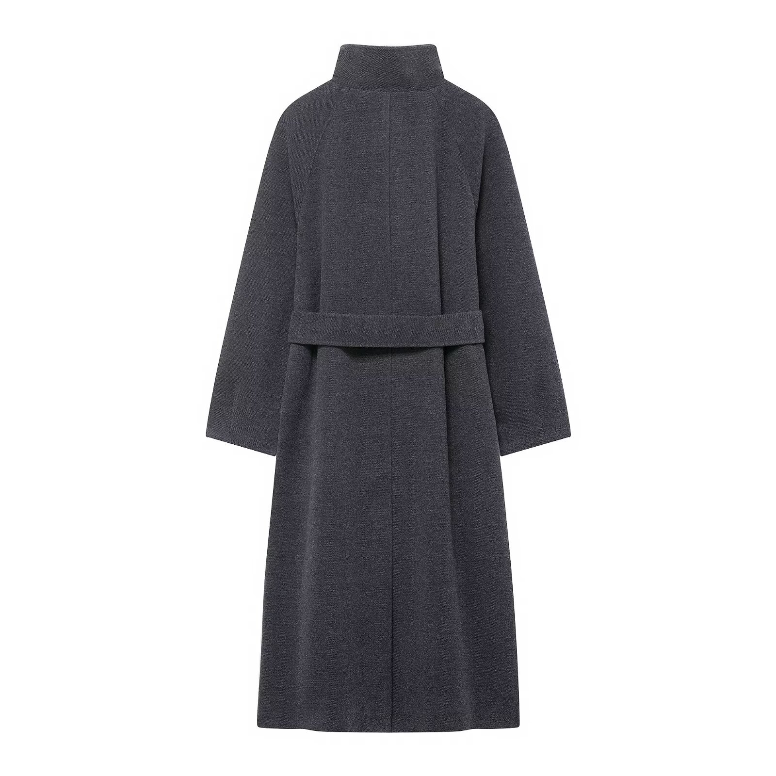 Inspired Women's Trench Coat with Belt - Stylish Casual Overcoat KUN-00054