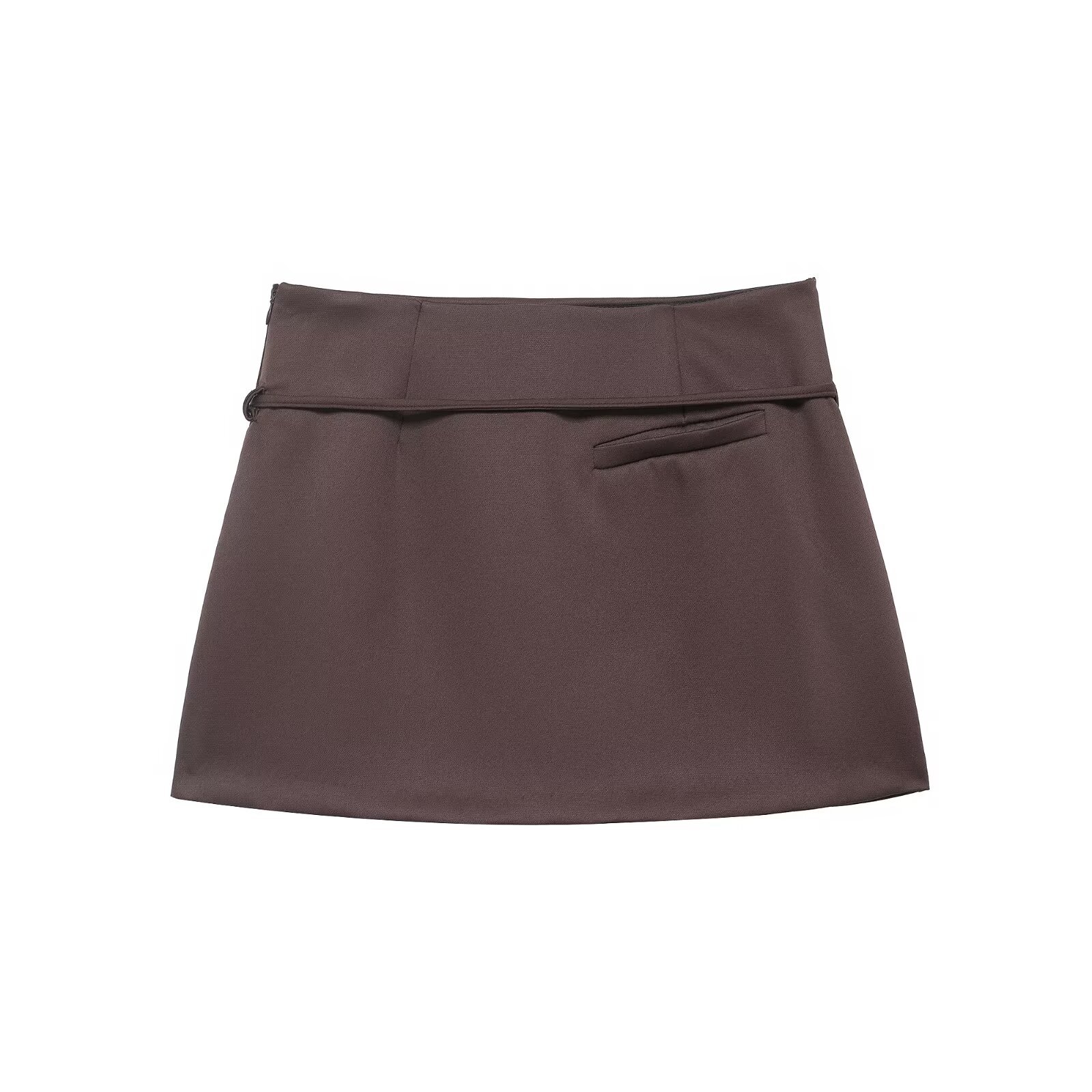 Women's Skirt Pants with Belt - Stylish & Versatile KUN-00004