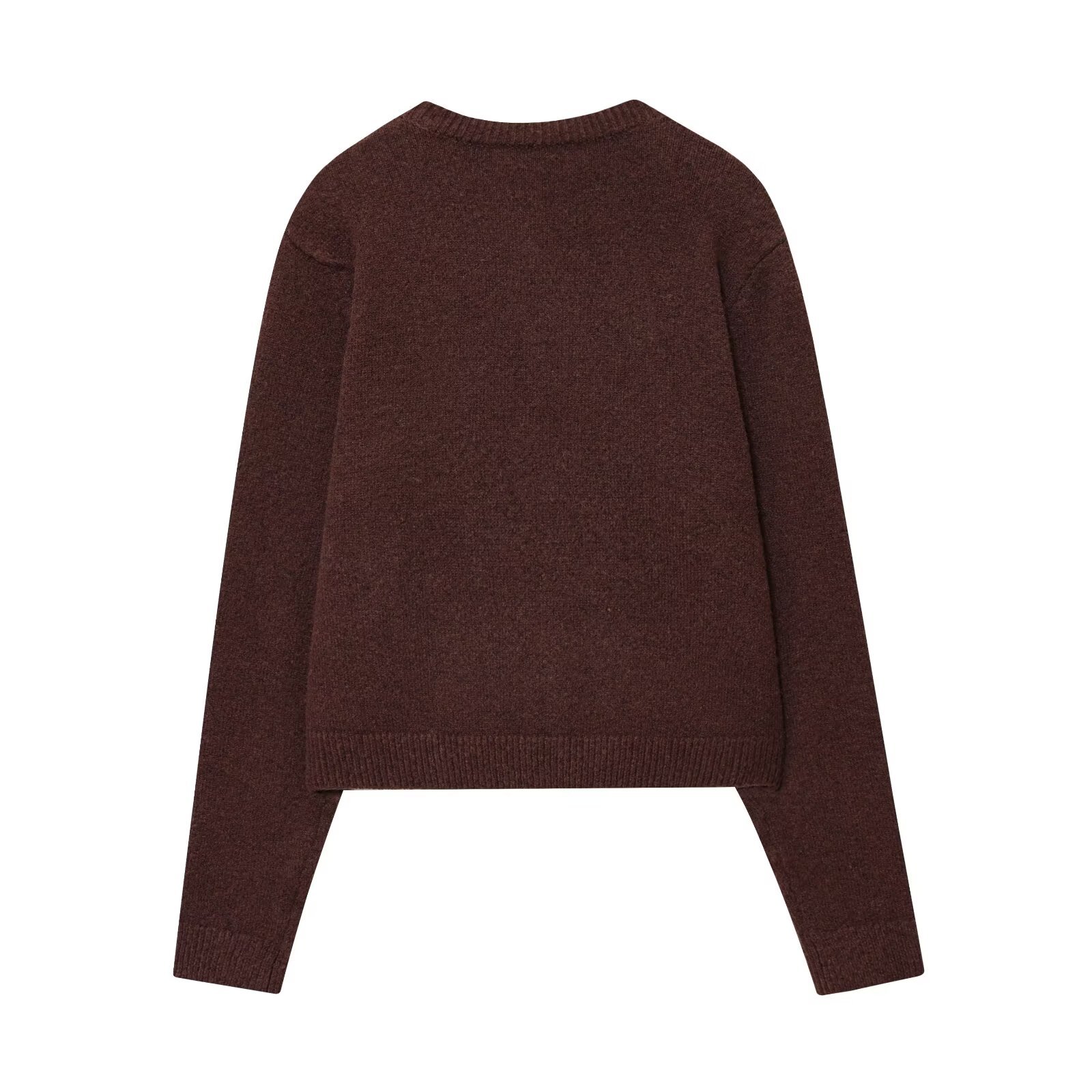Knit Sweater - Slim Fit French Style Crew Neck KUN-00021