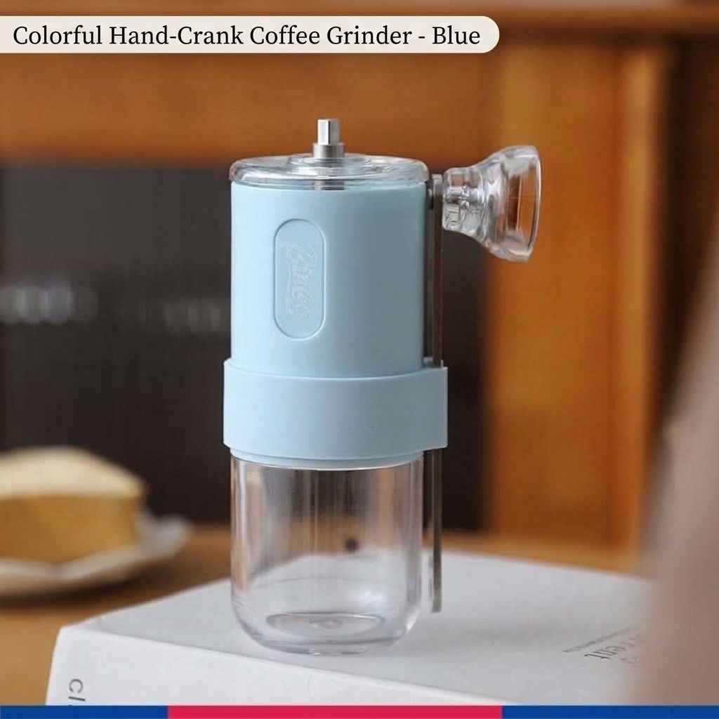 Bincoo Portable Manual Coffee Grinder with Ceramic Burrs