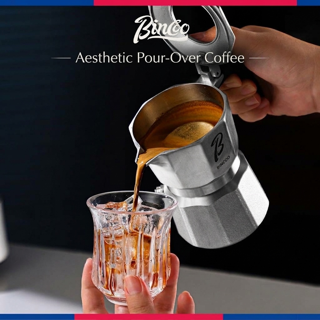 Premium 316 Stainless Steel Moka Pot Coffee Maker