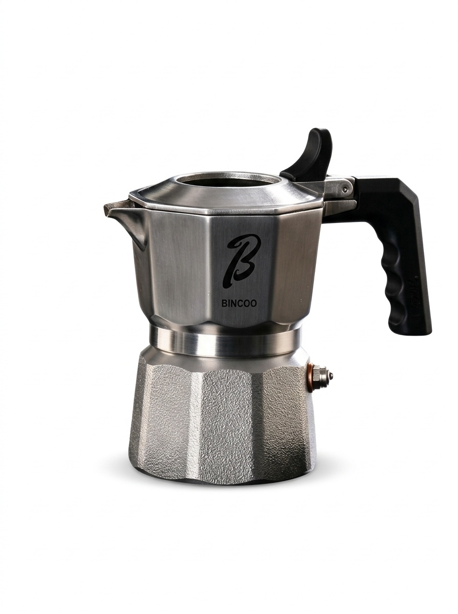 Premium 316 Stainless Steel Moka Pot Coffee Maker