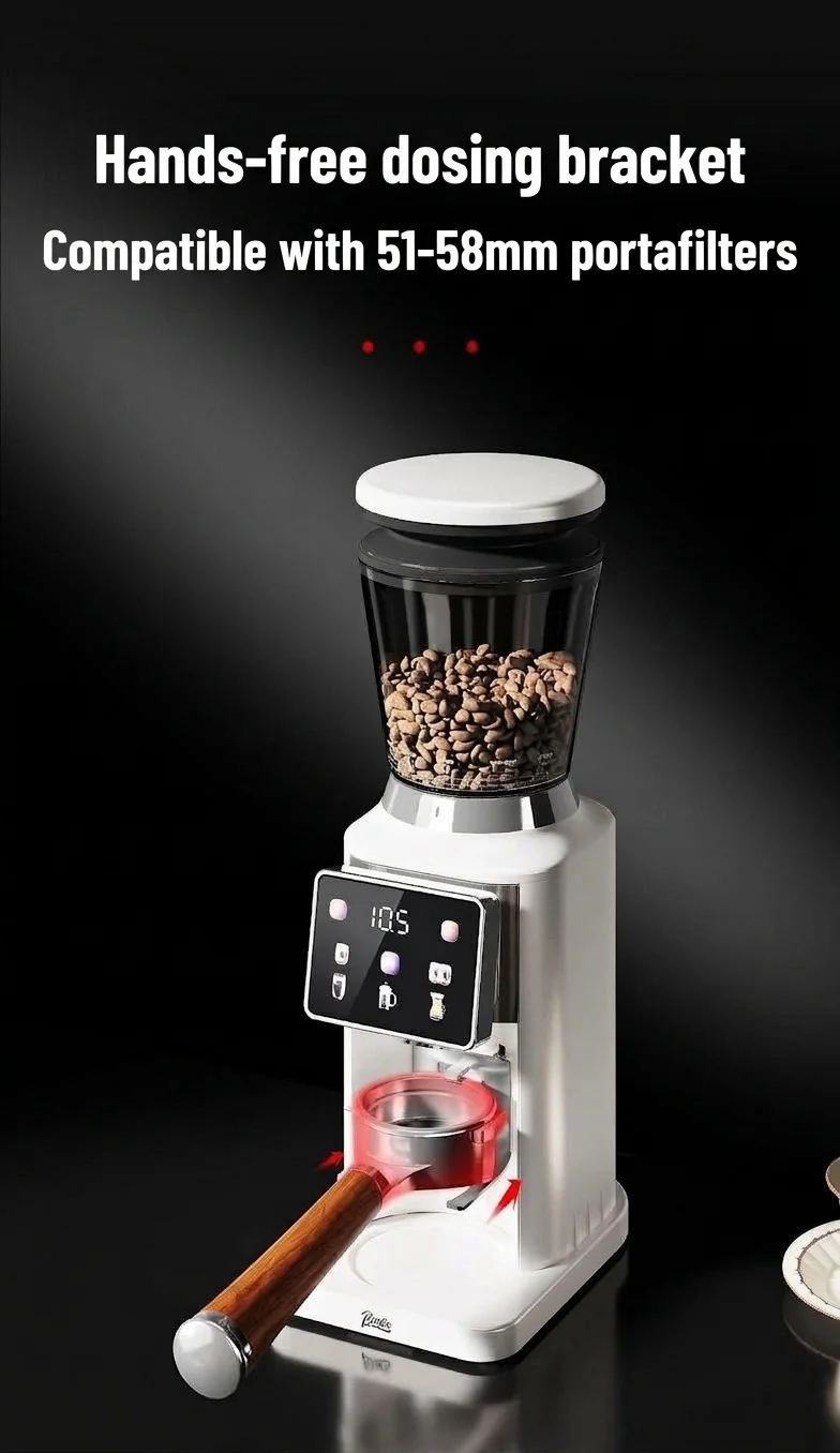 BinCoo Precision Electric Coffee Grinder - 48 Grind Settings