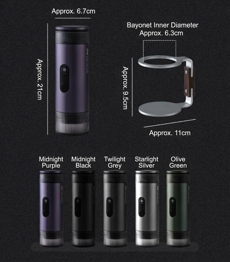 Bincoo H1 Pro Portable Espresso Maker - 20 Bar Hot & Cold Brew