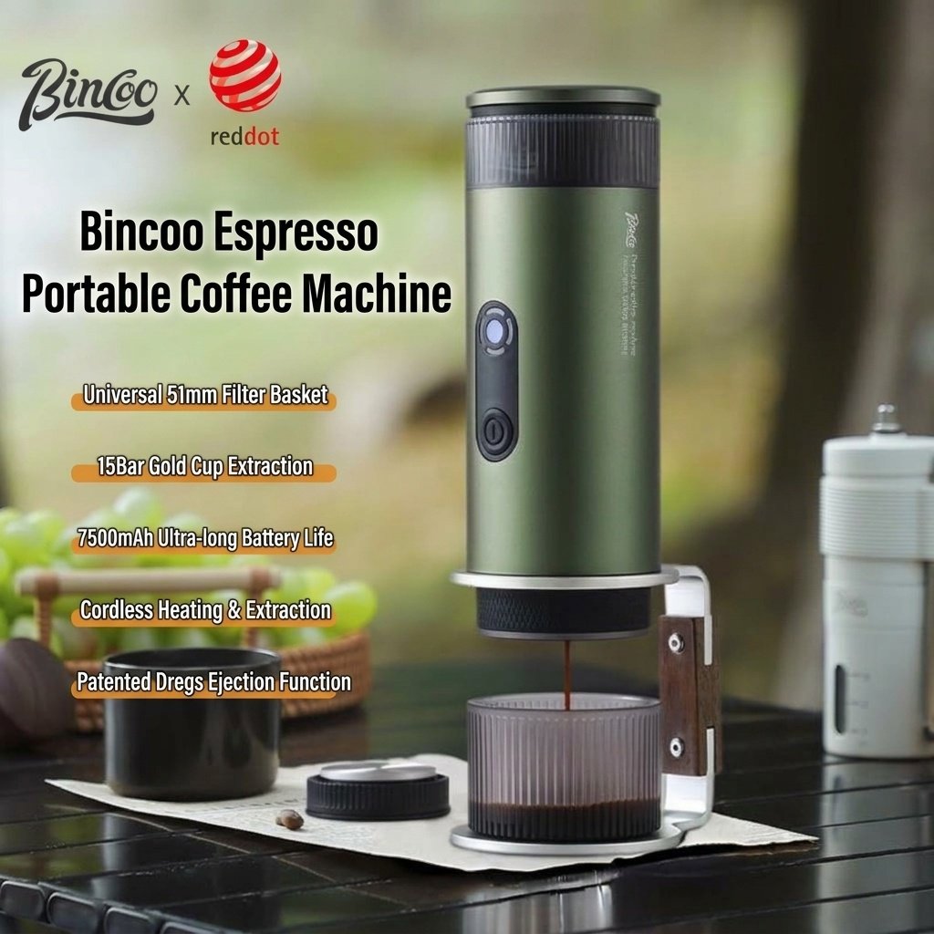 Bincoo H1 Pro Portable Espresso Maker - 20 Bar Hot & Cold Brew
