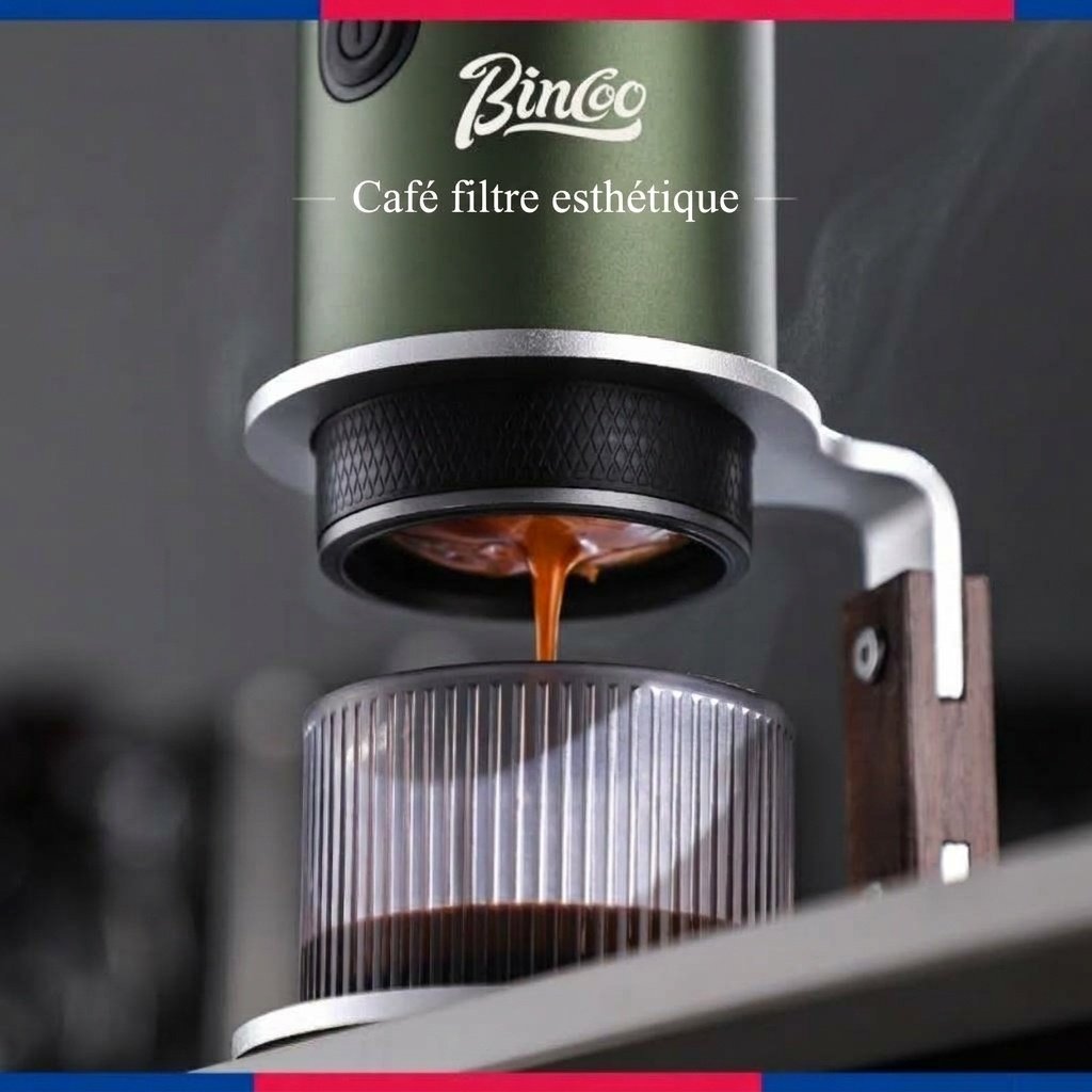 Machine à expresso portable Bincoo H1 Pro - 20 bars, café chaud et froid