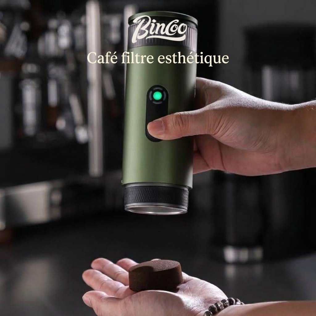 Machine à expresso portable Bincoo H1 Pro - 20 bars, café chaud et froid