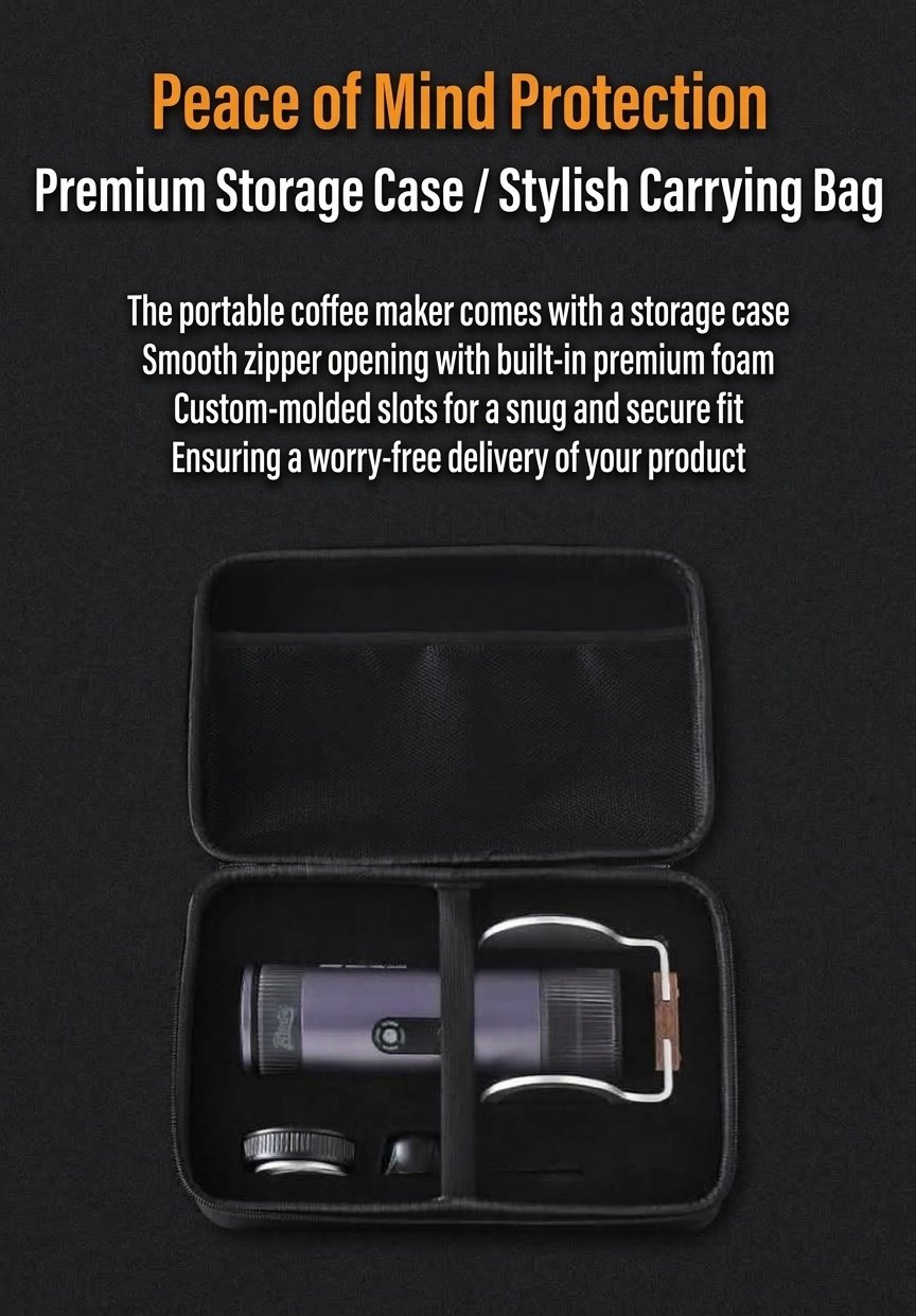 Bincoo H1 Pro Portable Espresso Maker - 20 Bar Hot & Cold Brew