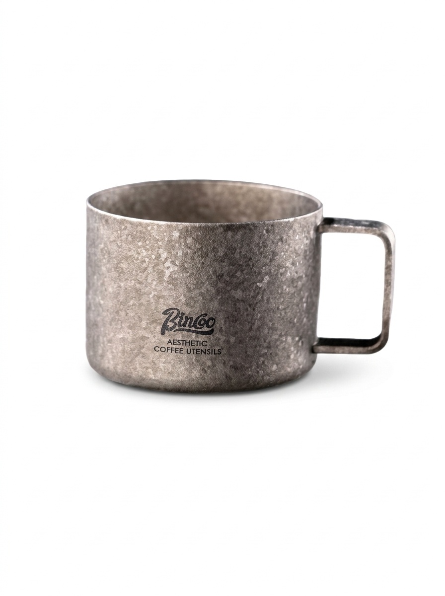 Bincoo Titanium Coffee Cup - 80ml Aesthetic Espresso Mug