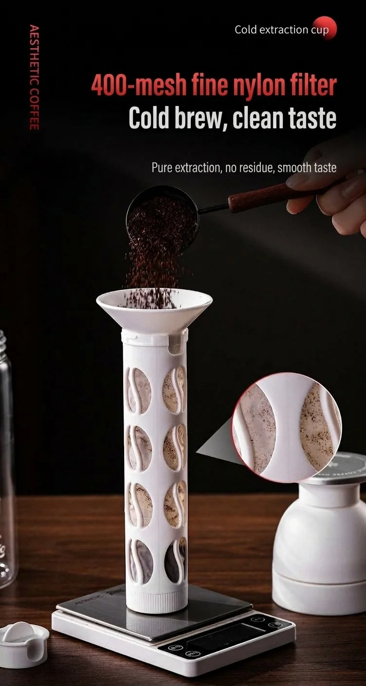 BinCo 600ml Cold Brew Coffee Maker & Tea Infuser Bottle